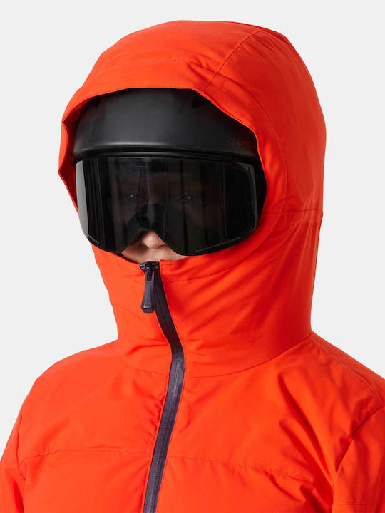 Helly Hansen Nora 65897-147 Γυναικείο Μπουφάν για Σκι & Snowboard Κόκκινο