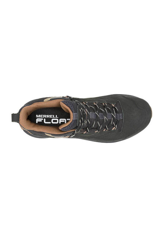 Merrell Moab Speed 2 Ltr Ανδρικά Ορειβατικά Μποτάκια Αδιάβροχα Μαύρα