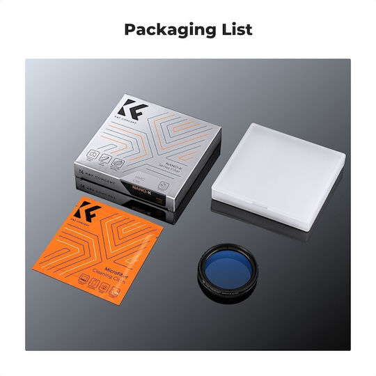 K&F Concept Ultra-slim Filter CPL / PRO 40mm for Camera Lenses