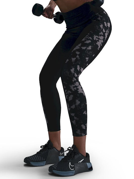 Dri-Fit One Training Women's Cropped Leggings Black