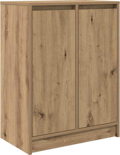 Ντουλάπι Γραφείου Ξύλινο Δρυς 57x34x76cm