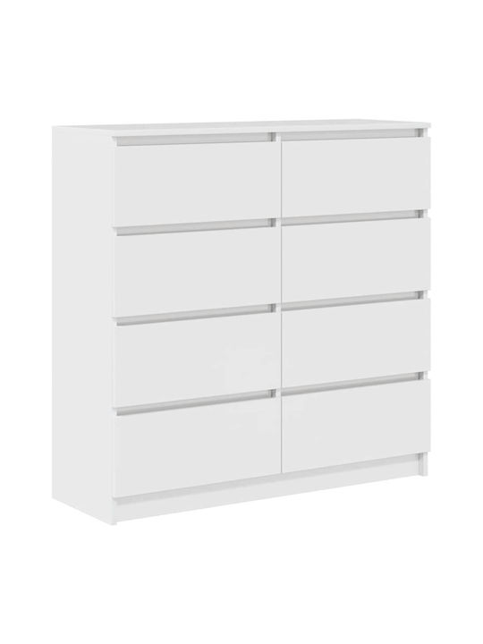 Ντουλάπι Γραφείου Ξύλινο Λευκό 100x35x99cm