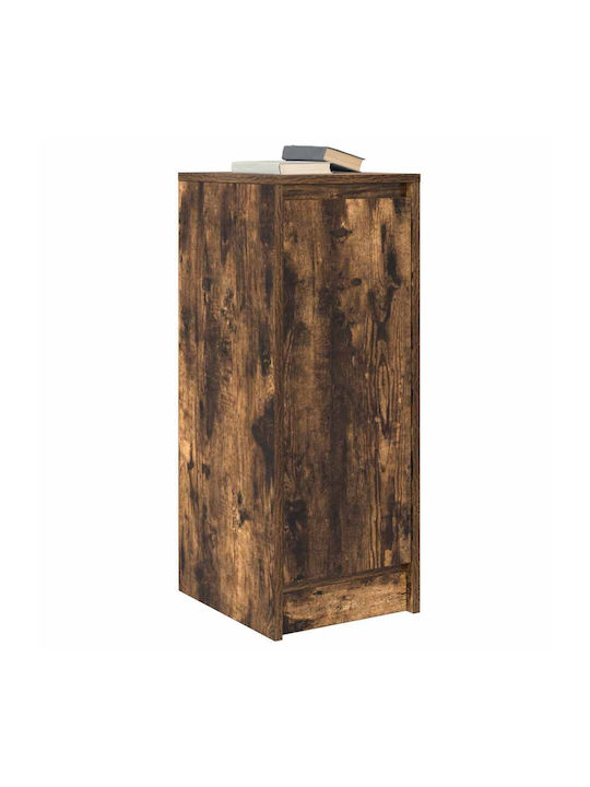 Office Storage Chipboard Cabinet Coffee L29.5xW34xH76cm