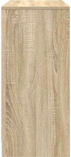 Дървен Офисен Шкаф Кафяв 85x34x76см