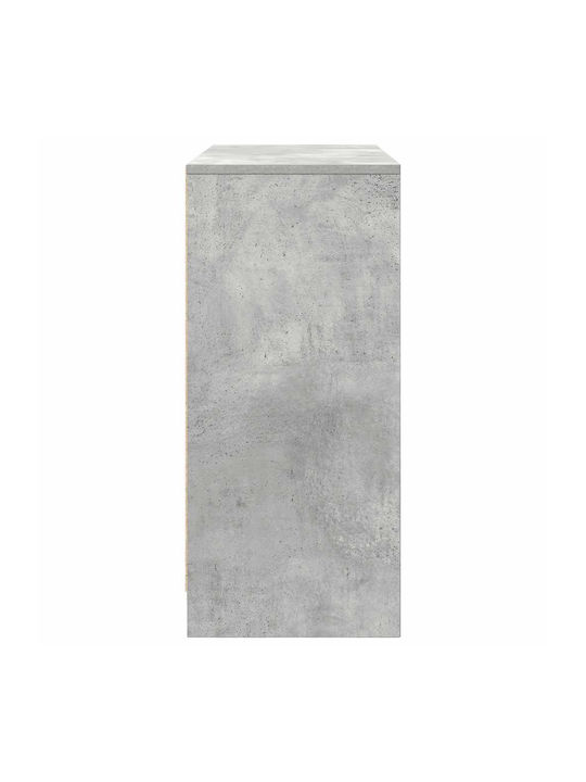 Ντουλάπι Γραφείου Ξύλινο Γκρι 85x34x76cm