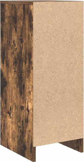 Дървен Офисен Шкаф Кафяв 29.5x34x76см