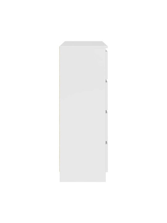 Ντουλάπι Γραφείου Ξύλινο Λευκό 100x35x99cm