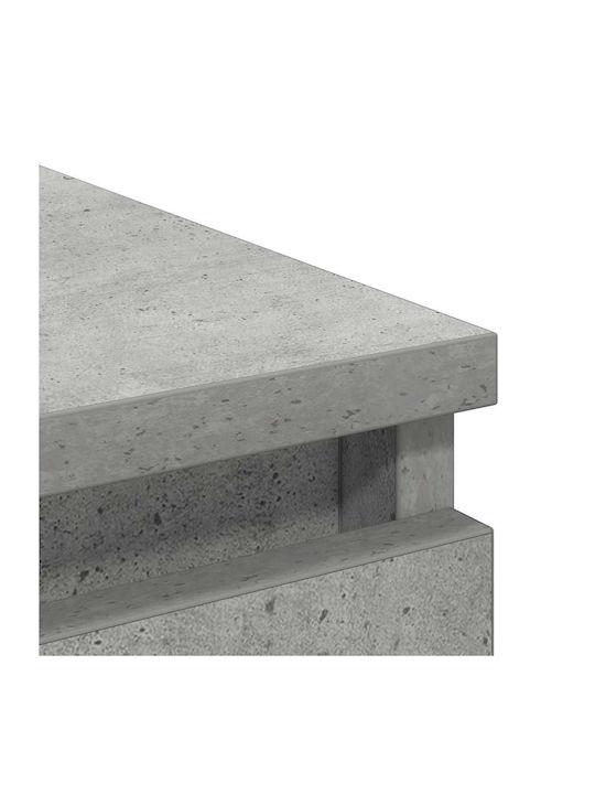 Ντουλάπι Γραφείου Ξύλινο Γκρι 100x35x99cm