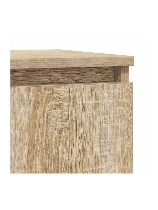 Συρταριέρα Γραφείου Ξύλινη Καφέ 57x34x76cm