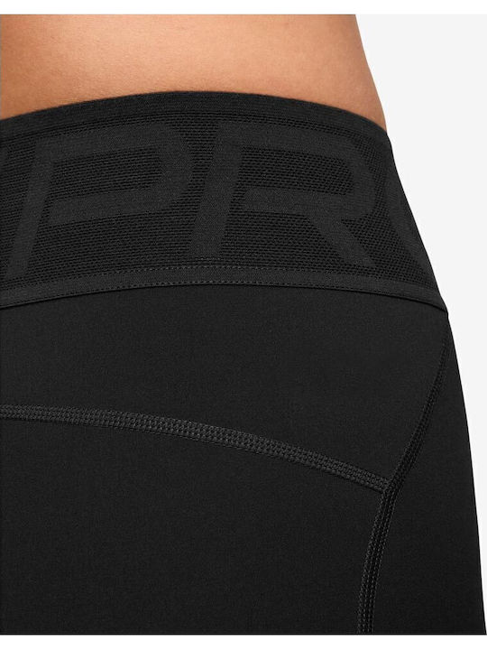 Dri-Fit Pro Sculpt Training Damen Fahrrad Leggings Formendefinition Hohe Taille Schwarz