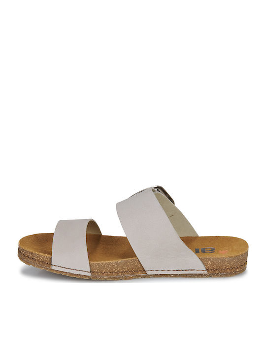 Flache Sandalen für Damen in Weiß Farbe
