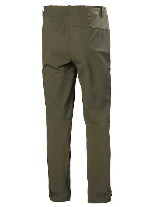Helly Hansen Tur 2.0 Ανδρικό Μακρύ Παντελόνι Πεζοπορίας Πράσινο
