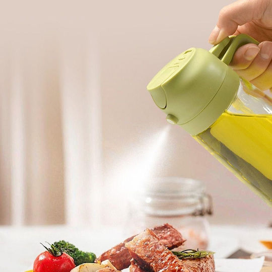 Ölkanne Glas mit Ausgießer 500ml