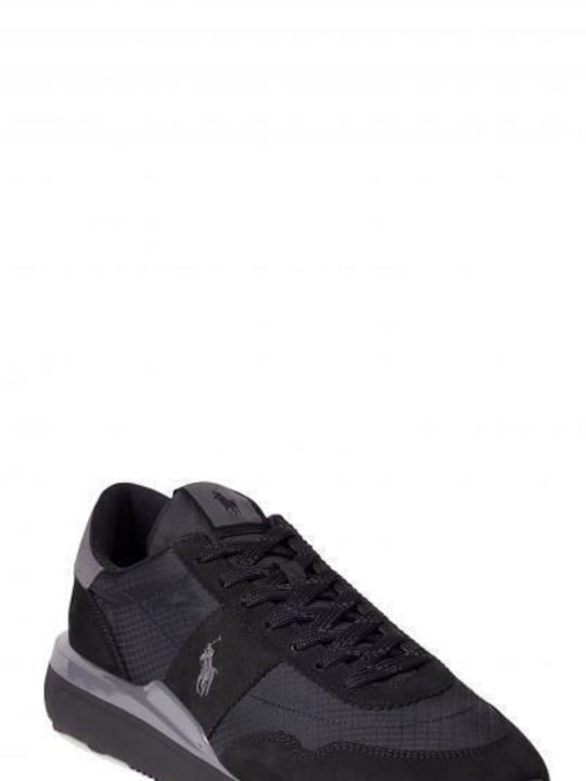 Ralph Lauren Train 89 Ανδρικά Sneakers Black / Grey