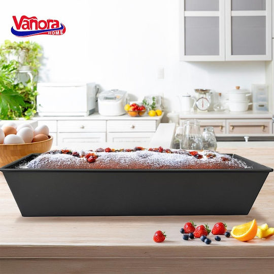 Vanora Aluminium Backform Mit Antihaftbeschichtung 11,5x35cm