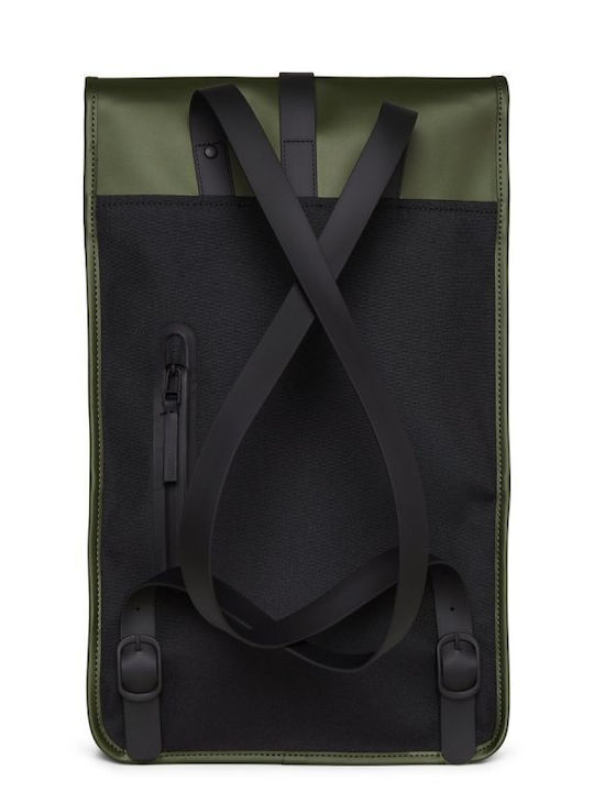 Rains Backpack Αδιάβροχο 13lt Πράσινο