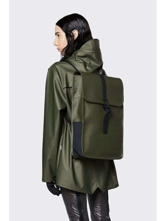 Rains Backpack Αδιάβροχο 13lt Πράσινο