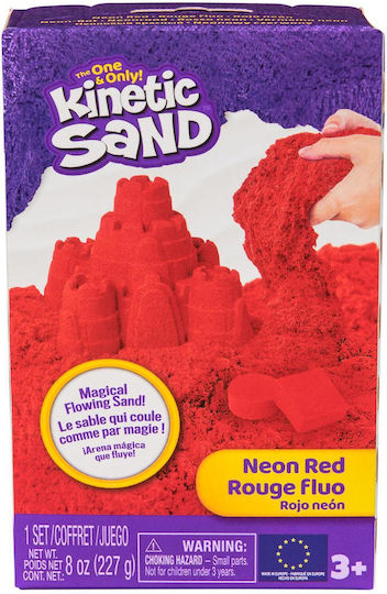 Spin Master Sand Construction Toy Neon Red for 3+ years