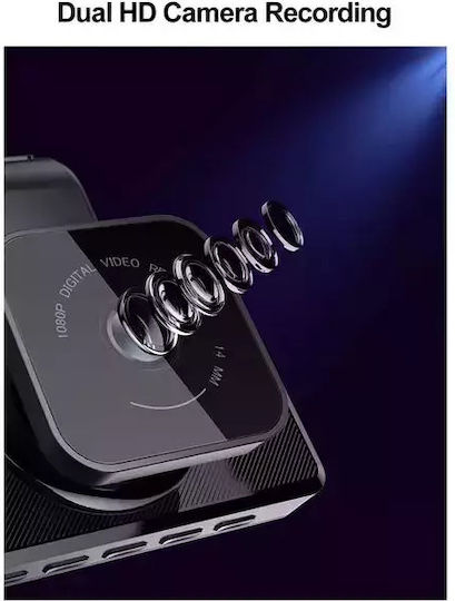 Andowl Qca105 4K Dashboard Car DVR, 3" Display