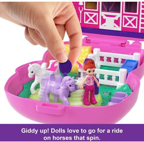 Mattel Pony Rodeo Kompakt Polly Pocket Für 3+ Jahre