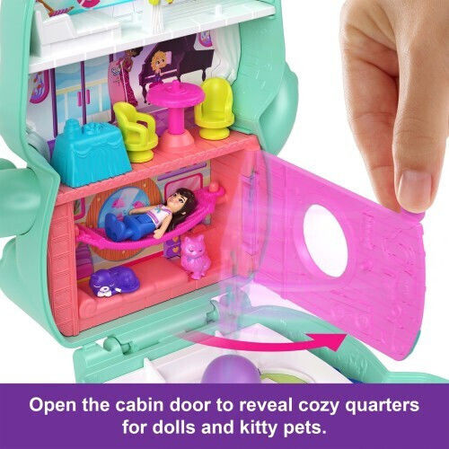Mattel Sail Kitty Compact Polly Pocket For Age 3+