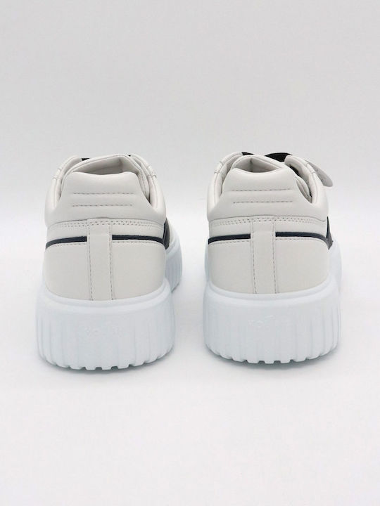 Allacciato H Sneakers White-Blue