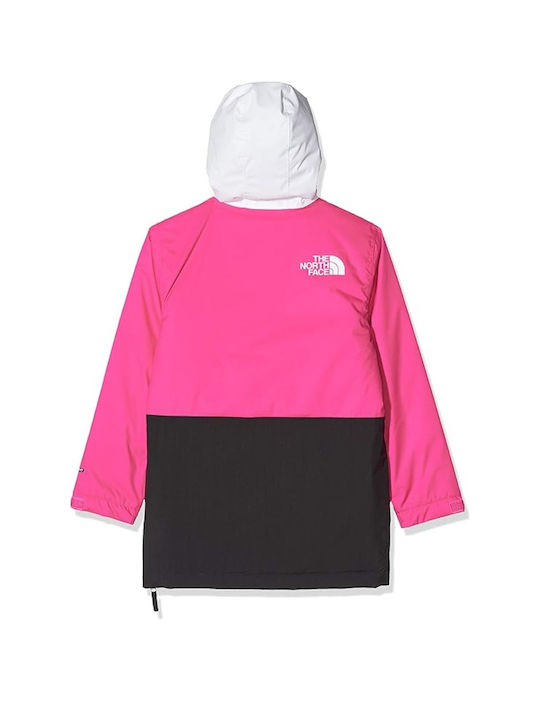 The North Face Waterproof Kids Casual Jacket with Hood Pink