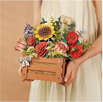 Rowood Wooden Bloom Box Puzzle 3D 658pcs