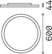 Ideal Lux Πλαφονιέρα LED Ideal Lux Πλαφονιέρα LED