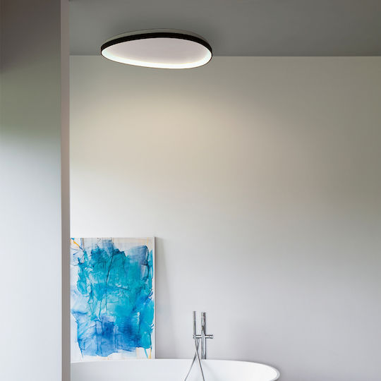 Ideal Lux Таванно осветление Черен с Вграден LED