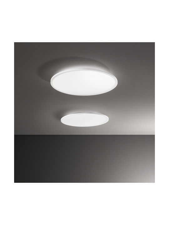 Ideal Lux Plafonieră de Tavan Albă cu LED Integrat