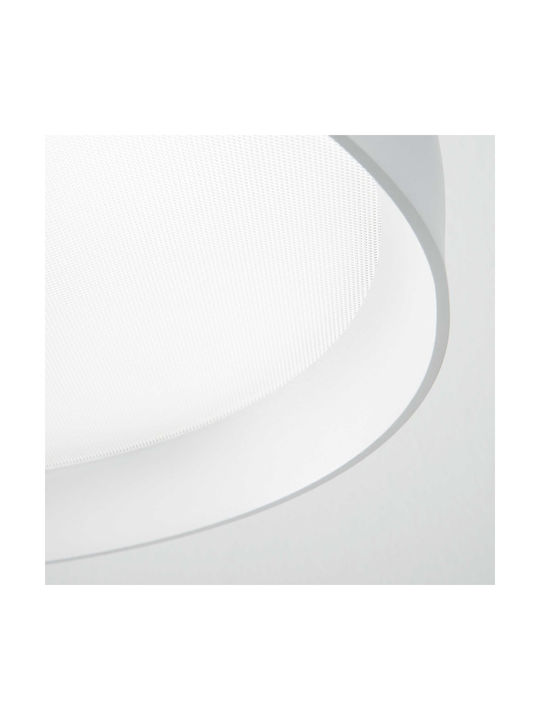Ideal Lux Fly Pl Plafonieră de Tavan Albă cu LED Integrat