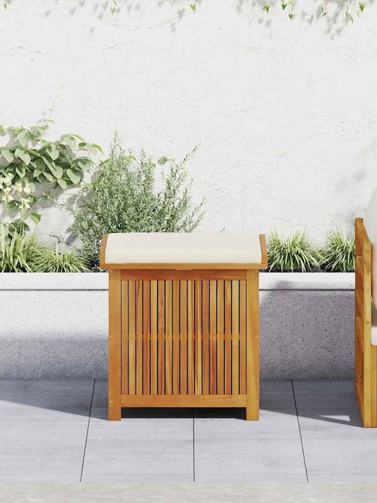 vidaXL Outdoor Storage Box Brown L60xW50xH61cm