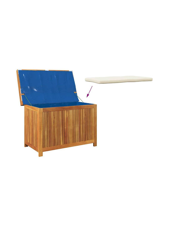 vidaXL Außenlagerbox Hölzernes L90xB50xH60.5cm
