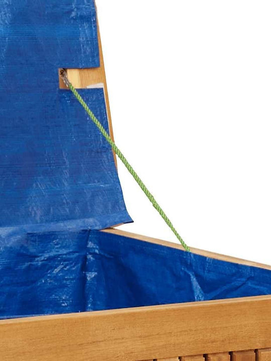 vidaXL Außenlagerbox Hölzernes L90xB50xH60.5cm