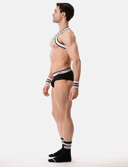 Barcode Berlin Herren Sexy Slip Schwarz
