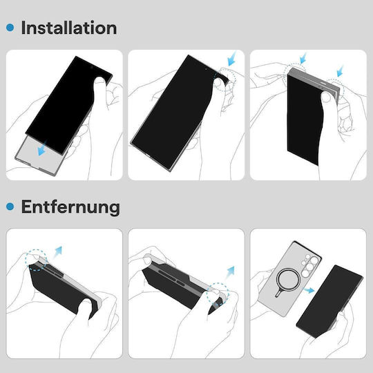 Pitaka Wallet Aramid Fiber / Plastic 1mm Black (Galaxy S25 Ultra)
