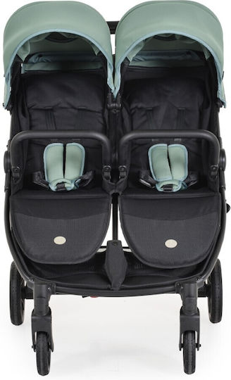 Cangaroo 2Gether Καρότσι για Δίδυμα Πράσινο 4kg