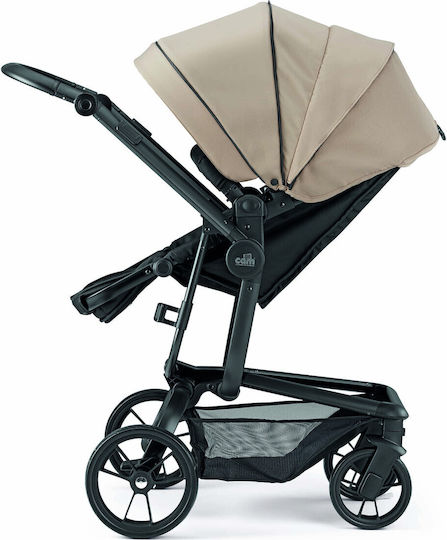 Cam Taski Sport Ρυθμιζόμενο Καρότσι 3 σε 1 Kατάλληλο για Nεογέννητο Μπεζ 10.6kg