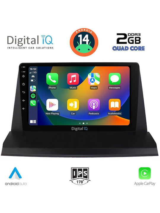 Digital IQ Sistem Audio Auto pentru Lexus NX 2014 (Bluetooth/USB/AUX/WiFi/GPS/Apple-Carplay/Android-Auto) cu Ecran Tactil 9"