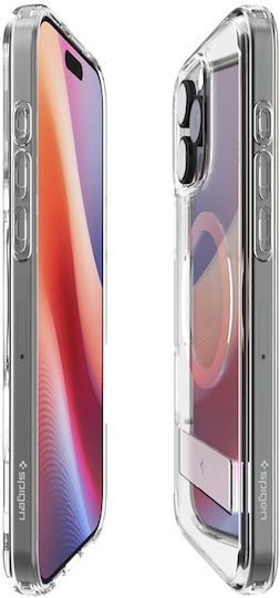 Spigen Ultra Hybrid S Back Cover Plastic / Silicone Transparent (iPhone 16 Pro Max)