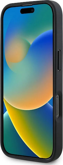 Guess Back Cover Μεταλλικό Γκρι (iPhone 16 Pro)