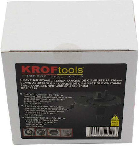 Mounting Dismantling Key Pump Cover 89-170mm Kroftools