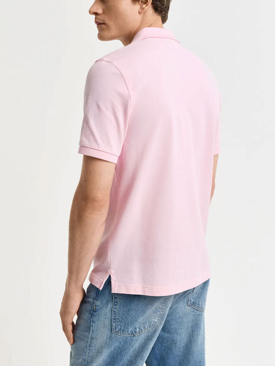 Gant Polo Short Sleeve Blouse Pink