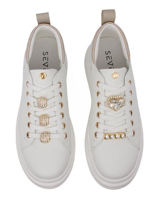 Sneakers White / Beige