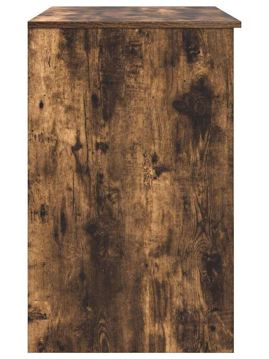 Γραφείο Ξύλινο Καπνιστή Δρυς 86x49x76εκ.