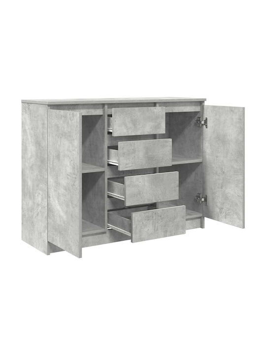 Sertar de Birou Gri 100.5x35x76cm