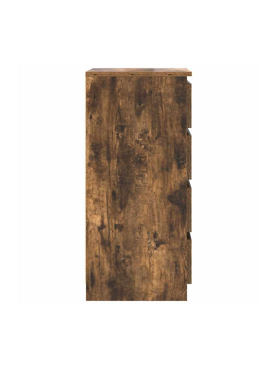 Чекмеджета Офис Дървена Кафяв 37.5x35x99см