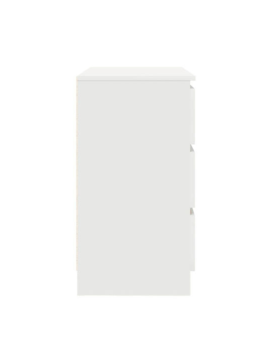 Office Storage Chipboard Drawer White L71xW35xH65cm