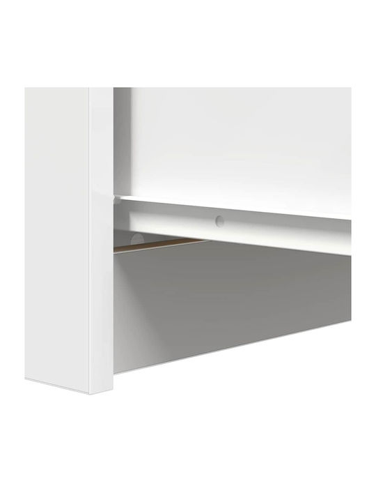 Office Storage Chipboard Drawer White L37.5xW35xH99cm